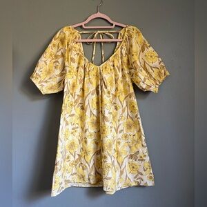 Urban Outfitters Puff Sleeve Mini Dress